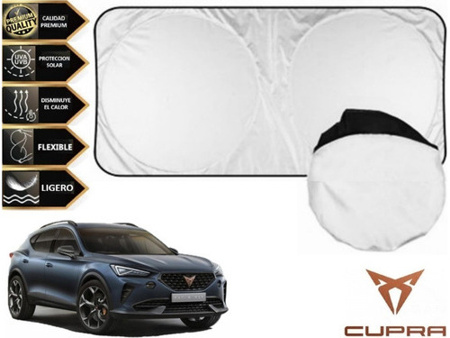 Sunshade Cubresol Con Ventosas Cupra Formentor 2021 A 2022