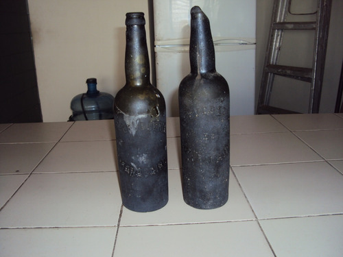 Botellas Antiguas De La Cerveceria De Maracaibo. 2/3 Lts.