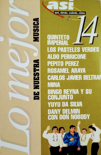 Quinteto Imperial Pepito Pérez Pasteles Verdes Casete Nuevo