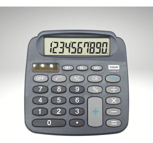 Calculadora de Mesa Média Vighs 10 Dígitos V808a
