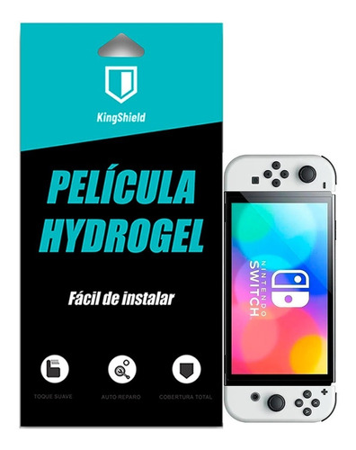 Película Nintendo Switch Oled Kingshield Gel (2x Unid) Fosca