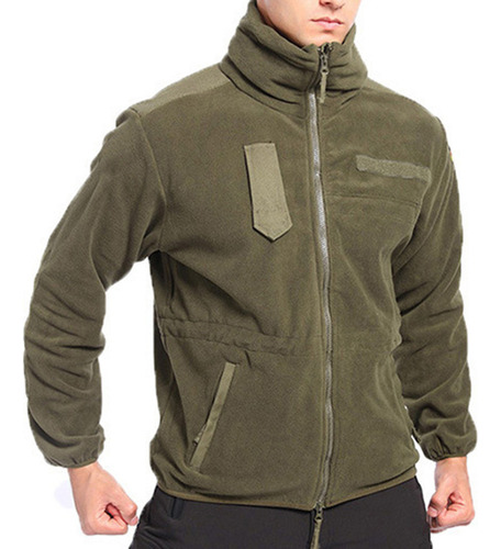 Forro Polar Para Hombre De Otoño/invierno, Camuflaje, Suave,