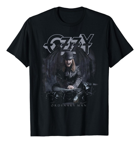 Ozzy Osbourne - Camiseta De Hombre Ordinario Con Serpientes