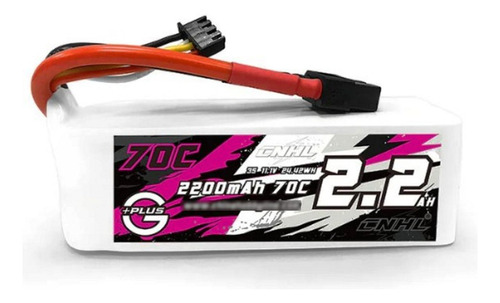 Lipo Cnhl G+plus 2200mah 11,1v 3s 70c Con Xt60