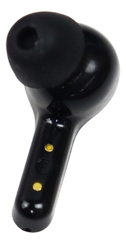 Fone De Ouvido Top Fof Sem Fio Black Bluetooth Redondo F15