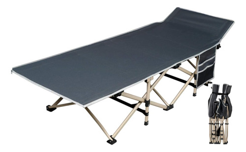 Silla De Playa Plegable Cama Plegable Camping Reposera 186cm