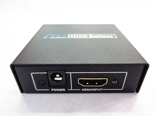 Imagen 2 de 6 de Amplificador De Video Hdmi Splitter 1x2 Full Hd 3d