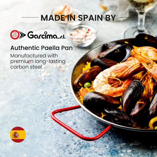 Machika Paella, Sartenes De Acero Al Carbono Para Cocinar, S