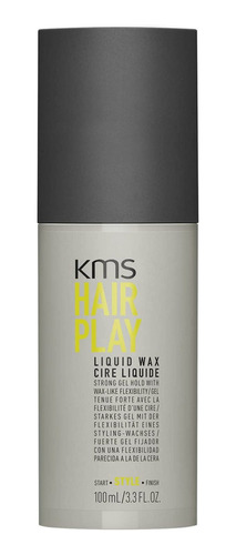 Kms Hairplay - Estilizador De Cera Líquida Flexible Para S.