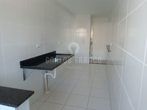 Imagem 7 de 15 de Apartamento Canto Do Forte 2 Dormitórios Com Varanda - Cf70107