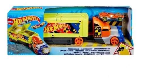 Camión Acorbacias Hot Wheels. Incluye 1 Autito. Nuevo.