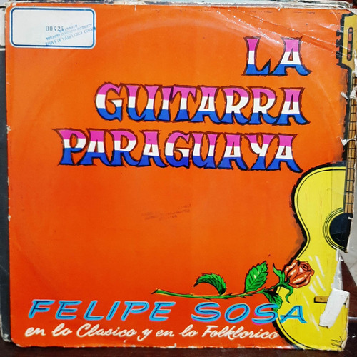 Vinilo Felipe Sosa La Guitarra Paraguaya F5