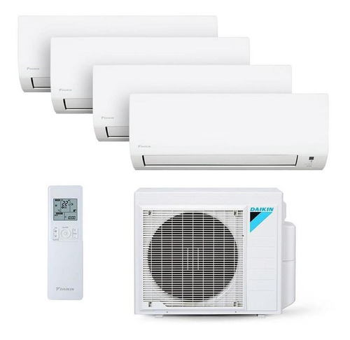 Imagem 5 de 5 de Multi-split Daikin 1x 9.000 + 1x 20.000 Q/f 220v