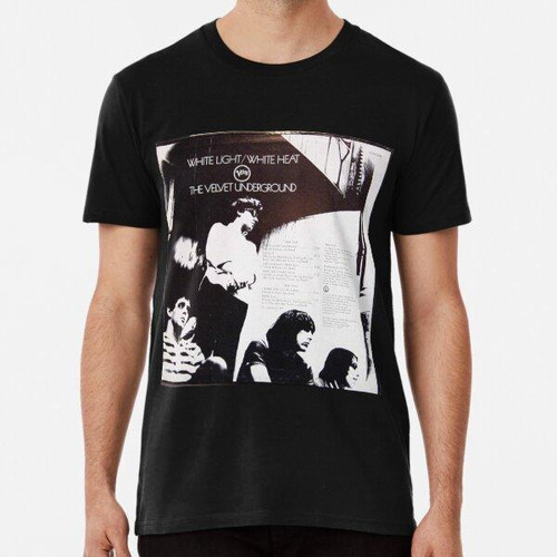 Remera Velvet Underground, White Light, White Heat, Contrapo