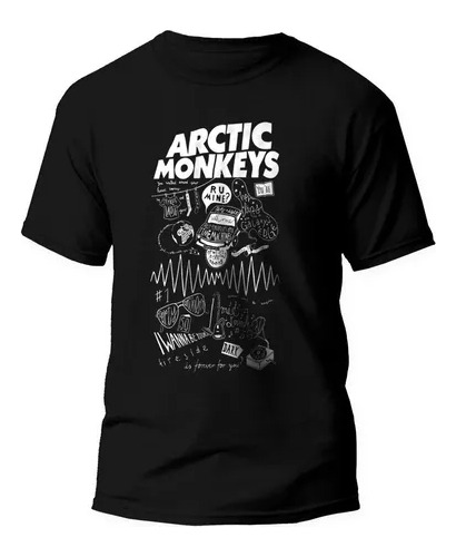 Remera Arctic Monkeys. Unisex