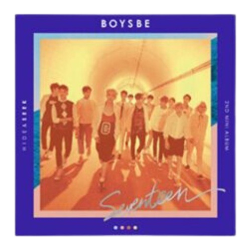Seventeen Album Oficial Boys Be Versión Seek (azul)