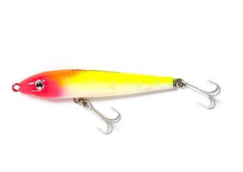 Señuelo De Pesca Sara Sara 120 Nakamura Amarillo Cabeza Roja