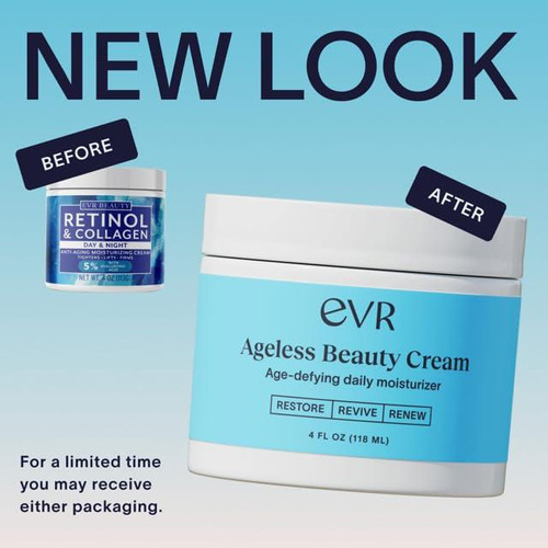 Crema Facial Antienvejecimiento Evr Beauty Con Retinol 170