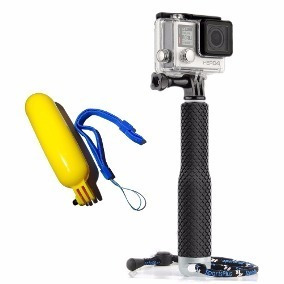 Kit Hero 5 6 7 Bastão Goeasy Estanque Preta Estojo Flutuante