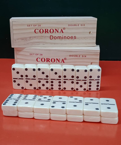  Domino Caja De Madera