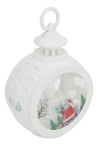 Farol Navideño Vintage Con Textura Exquisita Para Colgar, Fe