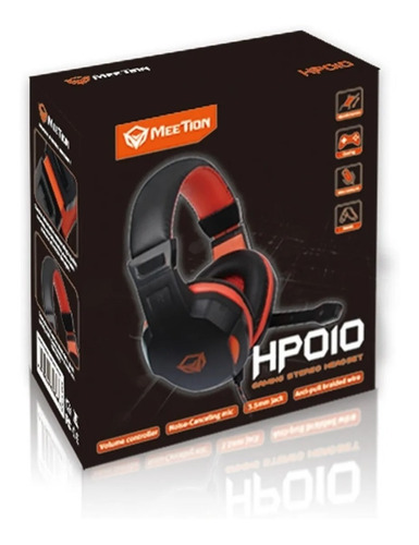 Imagen 7 de 10 de Auricular Meetion 010 Gamer Micrófono Pc Play Station Xbox