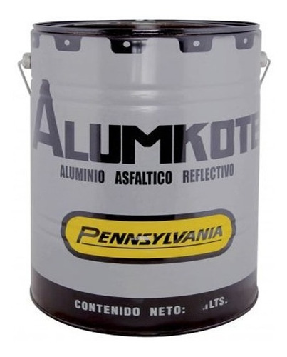 4lts Alumkote Aluminio Asfaltico Pennsylvania !