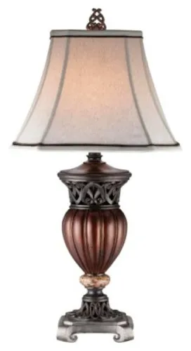 comprar Ore International K-4190t Lampara Mesa Decorativa Bronce 32 