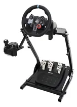 Comprar Cxrcy Racing Wheel Stand Compatible With Logitech G920 G29 G27 G25 Gaming Cockpit Height Adjustable Foldable Gaming Racing Simulator Wheel Stand ,wheel And Pedals Not Included