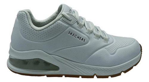 Tenis Para Dama Skechers 155543 Blanco 22.5/26cm