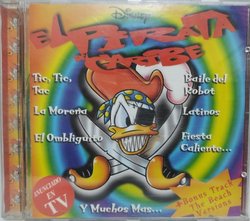 Varios  Disney El Pirata Del Caribe Cd La Cueva Musical