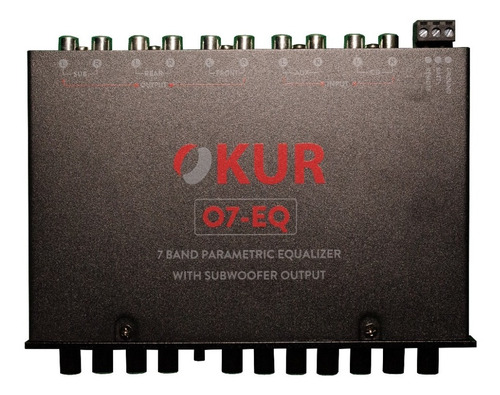 Ecualizador Okur O7-eq 7 Bandas 7 Volts