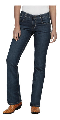 Pantalon Jeans Vaquero Cintura Baja Wrangler Mujer W03