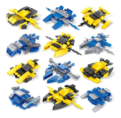 Fun Little Toys Mini Bloques De Construcción De Naves Espaci