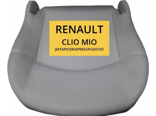 Relleno Poliuretano Asiento Butaca Renault Clio Mio