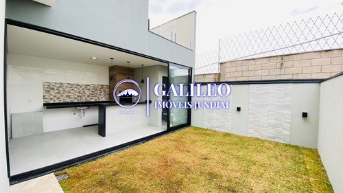 Imagem 5 de 30 de Excelente Casa Nova De Alto Padrão No Condomínio Reserva Da Mata | Bairro Corrupira | Jundiaí | São Paulo - Ca01146 - 71169094