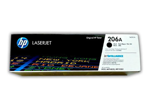 Cartucho Tóner Hp 206a 1350 Páginas Negro Laserjet Original