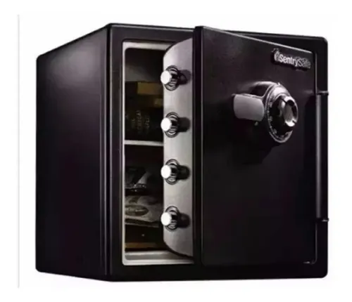 Caja Fuerte Manual Sentrysafe Contra Fuego Agua Casa Negocio
