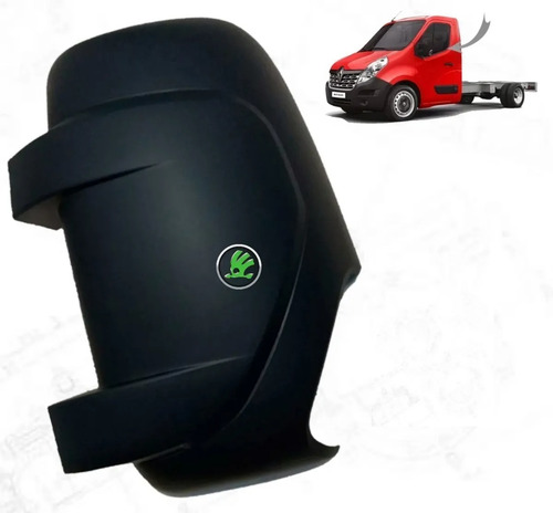 Capa Espelho Retrovisor Renault Máster Lado Esquerdo Chassis