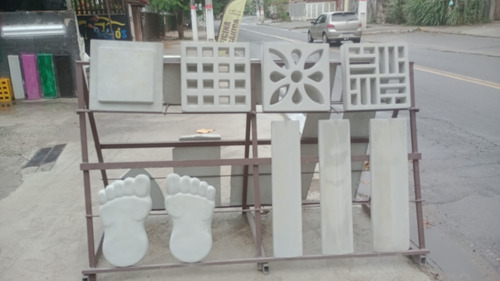 Pingadeiras, Cobogó, Placa 3d , Jardim