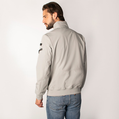 Chamarra Hombre Softshell Ligera Tipo Bomber Greenlander