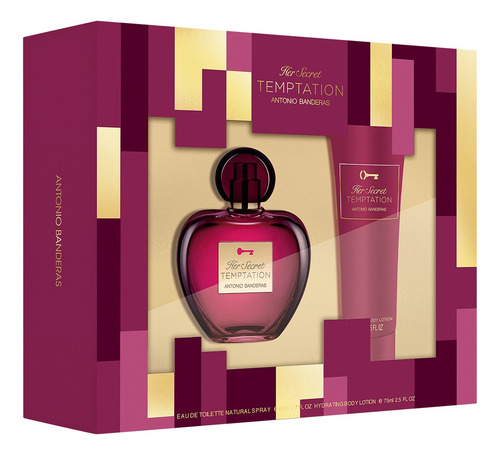 Antonio Banderas Her Secret Temptation Perfume Mujer 80ml