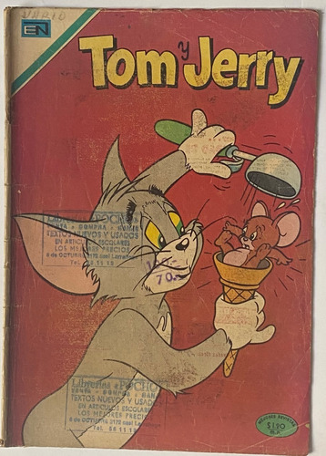 Tom Y Jerry, Nº 286, Novaro, 1970, A1b3