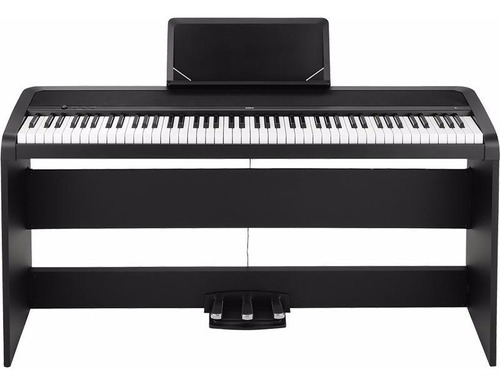 Piano digital Korg B1sp con pedal base Source B1 Sp Bk