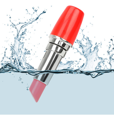 Vibrador Camuflado Bala Lapiz Labial Colores