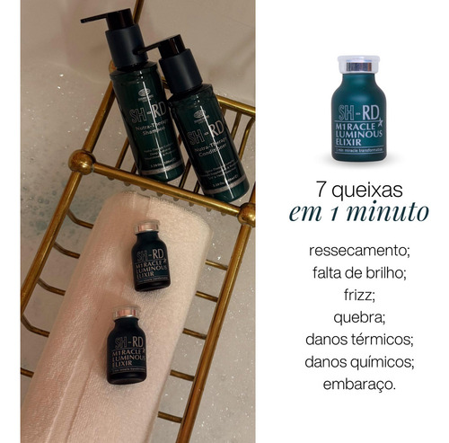 Sh-rd Miracle Luminous Elixir - Ampola De Tratamento 10ml