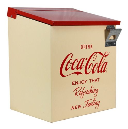 Imagen 4 de 7 de Hielera Metálica Coca-cola Dace Hccoke1201v