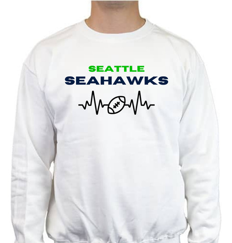 Sudadera Futbol Americano - Halcones Marinos Seattle