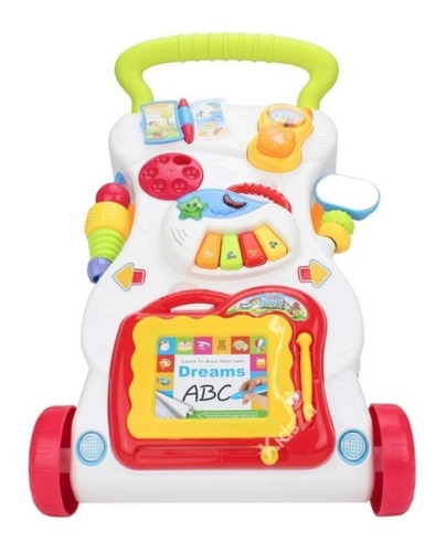 Caminador Andador De Bebé Didactico Con Accesorios Y Musica