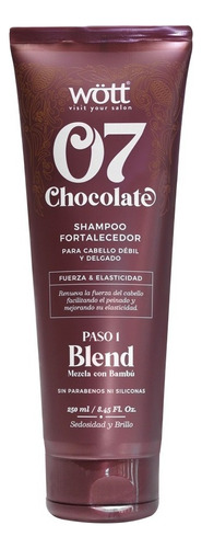  Shampoo 07 Chocolate Wott 250ml